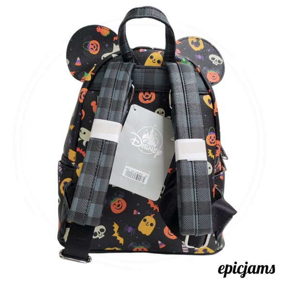 Loungefly Disney Parks 2021 Minnie Mouse Halloween Mini Backpack - Picture 5 of 9